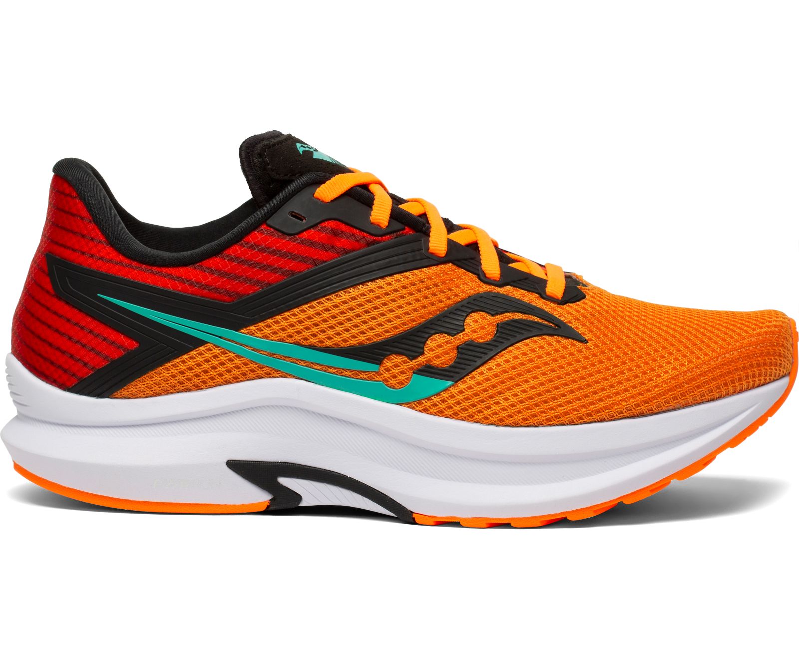 Tenis Para Correr Saucony Axon Hombre Naranjas Negros | México 440BEXC